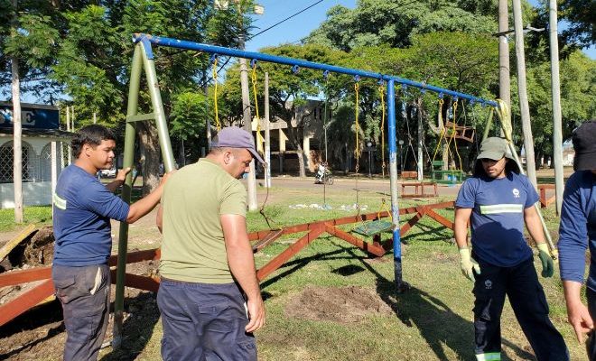 Intendente Andrés Lima destaca mejoras en barrio Salto Nuevo