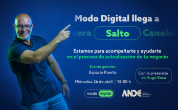 Invitación actividad “Modo Digital” Espacio Puerto