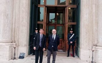 Intendente destacó intensa agenda del diputado Lima en Italia