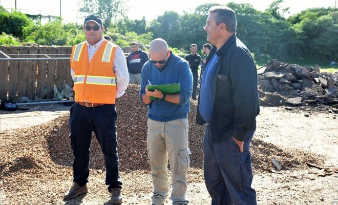 Postulantes a choferes de camión y maquinista en el Municipio de San Antonio realizaron prueba práctica
