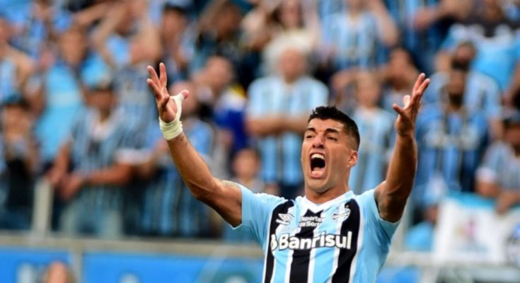 Suárez, gol y campeón en Gremio junto a Carballo