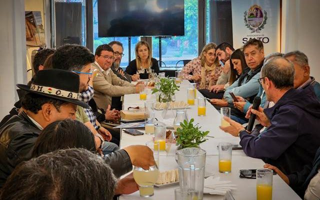 Reunión de autoridades salteñas con la Asociación de Regiones Fronterizas Europeas (ARFE)