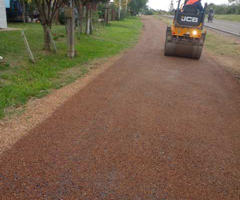 Andrés Lima destaca avances en las obras de la ciclovía en San Antonio