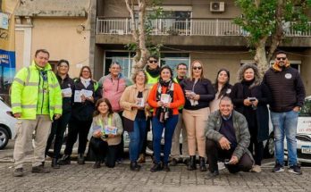 Se procedió al cierre del programa Mayo Amarillo en Plaza Artigas
