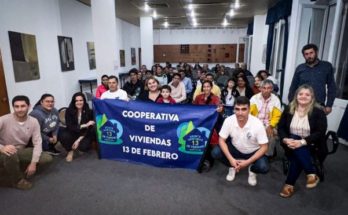 Intendente Lima firmó entrega de terreno a Cooperativa 13 de Febrero