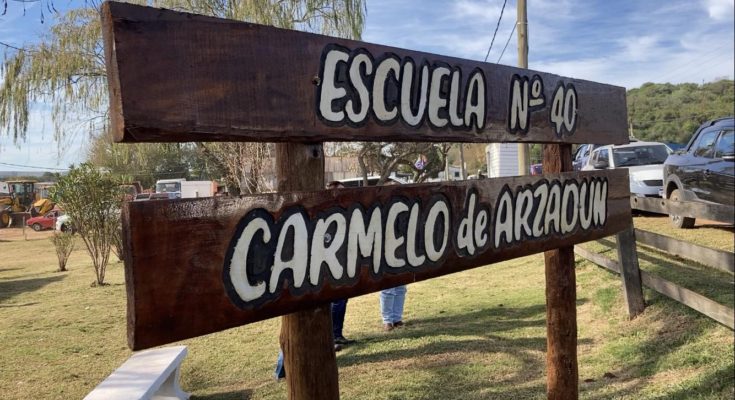 En el Municipio de Mataojo la Escuela 40 “Carmelo de Arzadun” celebró sus 100 años de vida