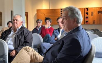 Intendente Lima y Ministro de Ganadería participaron de una reunión con productores locales