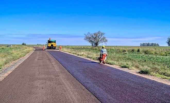 Obras en el camino de acceso a Termas del Arapey llegan a su etapa final