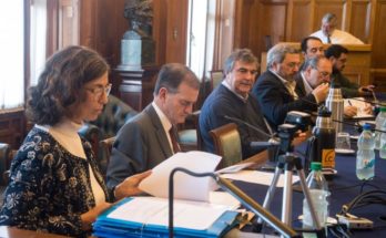 La Comisión de Hacienda del Senado recibió a los Directivos del Centro Comercial e Industrial de Salto