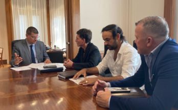 Director de Descentralización, Alcalde de Valentín y diputado Lima fueron recibidos en el Poder Judicial