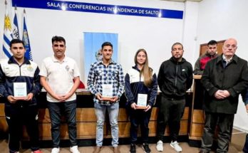 Intendente Lima reconoció a cuatro deportistas salteños del remo y el canotaje