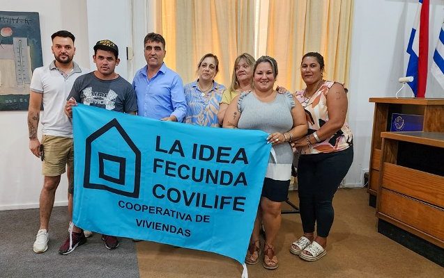 Realizaron sorteo de lotes de terrenos de la cooperativa de viviendas Covilife