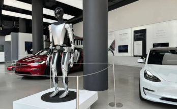 El robot Optimus de Tesla llega a tiendas y se puede ver en la ciudad de Nueva York