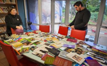 Biblioteca Departamental recibe importante donación de libros
