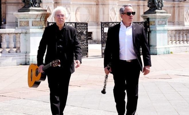 «Hijos del litoral», gran concierto de guitarra y clarinete a cargo de Omar Espinosa y Federico Palacios