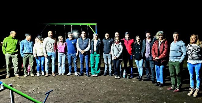 El intendente Lima participó de inauguración en pueblo Los Díaz, municipio de Colonia Lavalleja El intendente Lima participó de inauguración en pueblo Los Díaz, municipio de Colonia Lavalleja