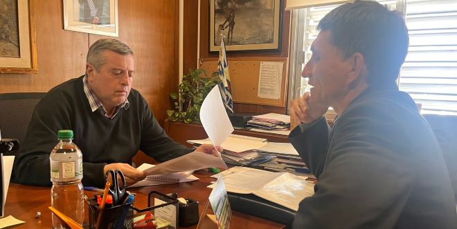 La Intendencia de Salto y el diputado Álvaro Lima realizan gestiones ante el MTOP La Intendencia de Salto y el diputado Álvaro Lima realizan gestiones ante el MTOP