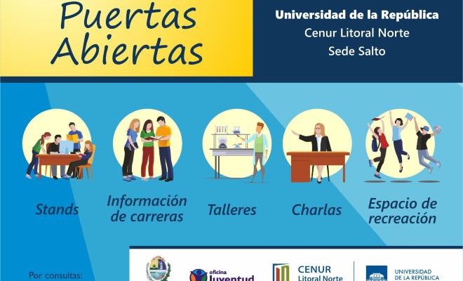 El próximo martes 1 y miércoles 2 de agosto se realizará el evento “Universidad de Puertas Abiertas”