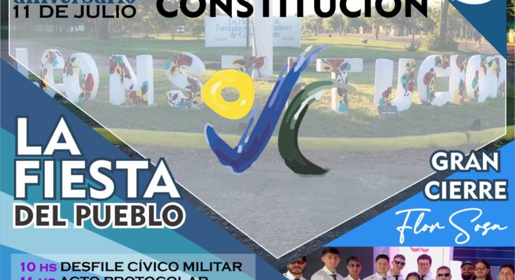 Villa Constitución celebra su 171º Aniversario