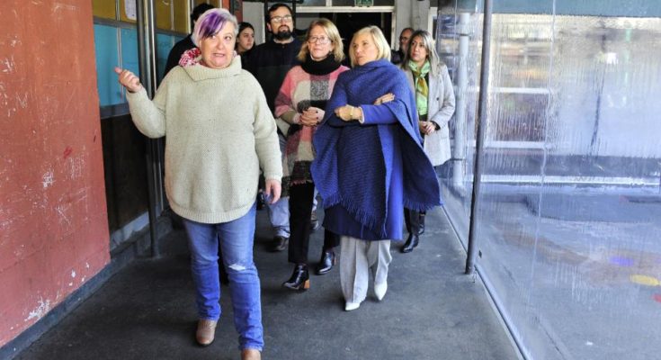 Argimón visitó centro del Mides para mujeres con niños en situación de extrema vulnerabilidad