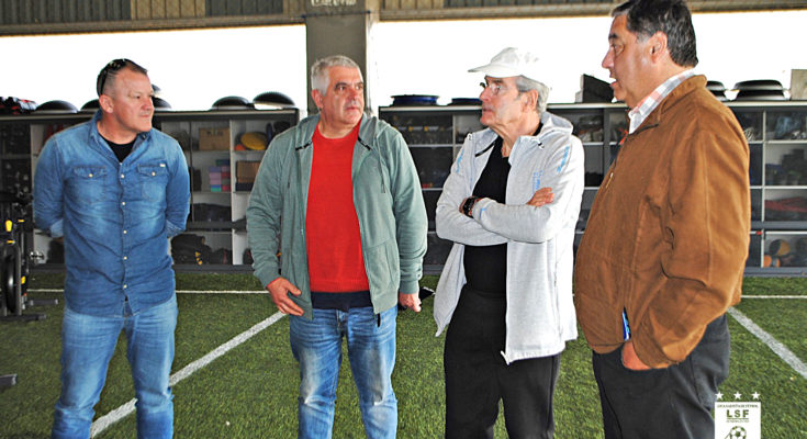 Autoridades de la Liga Salteña de Fútbol visitaron el Complejo Celeste