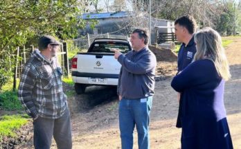 Andrés Lima recorrió la zona de obras viales y de infraestructura urbana en barrio Artigas