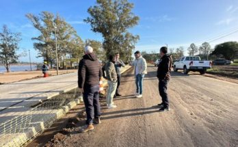 Intendencia de Salto trabaja en mejoras integrales en la Costanera Norte