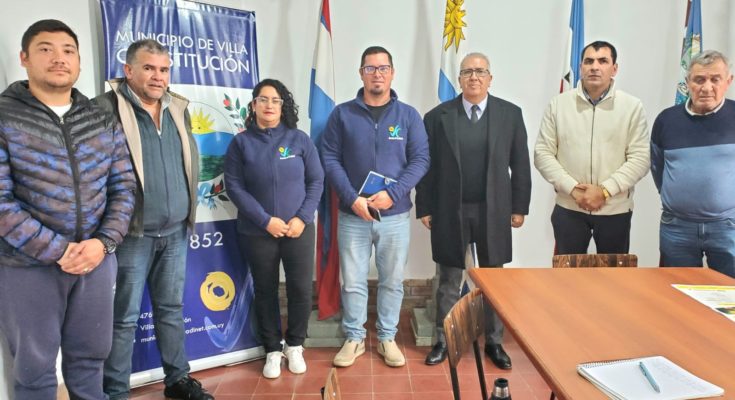 Reunión productiva en Villa Constitución con su alcalde y autoridades Reunión productiva en Villa Constitución con su alcalde y autoridades
