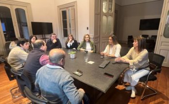 Laura Raffo se reunió con el Centro Comercial e Industrial de Salto