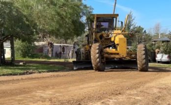 La Intendencia de Salto trabaja en las calles de La Rinconada del Cerro