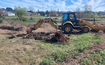Intendente Lima y director Furtado lideran proyecto de limpieza de la costa del arroyo Ceibal