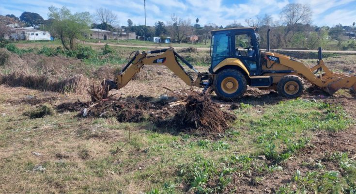Intendente Lima y director Furtado lideran proyecto de limpieza de la costa del arroyo Ceibal Intendente Lima y director Furtado lideran proyecto de limpieza de la costa del arroyo Ceibal