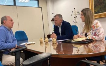 Director de Descentralización y equipo del diputado Lima se reunieron con Asesor del Directorio de UTE