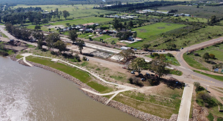 Primera fase de recuperación de faja costera de ciudad de Salto demandó 1.000.000 de dólares Primera fase de recuperación de faja costera de ciudad de Salto demandó 1.000.000 de dólares