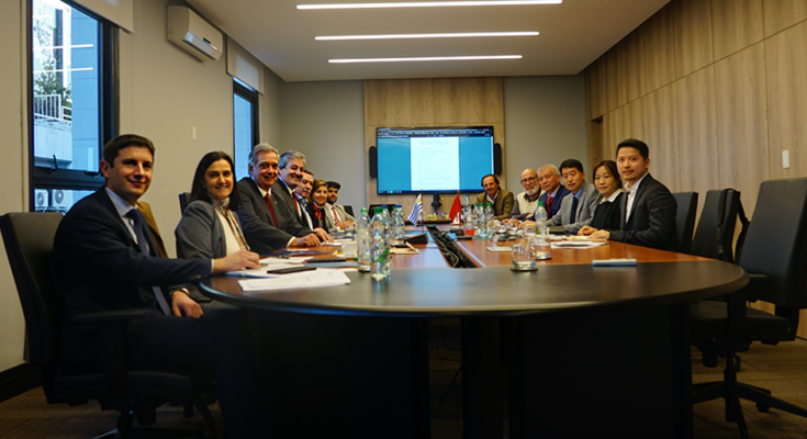 Delegación china de CIQA fue recibida por ministro de Ganadería y autoridades de INAC