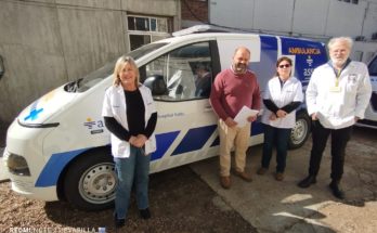 ASSE entregó una nueva ambulancia 0 Km especializada para el Hospital Regional Salto