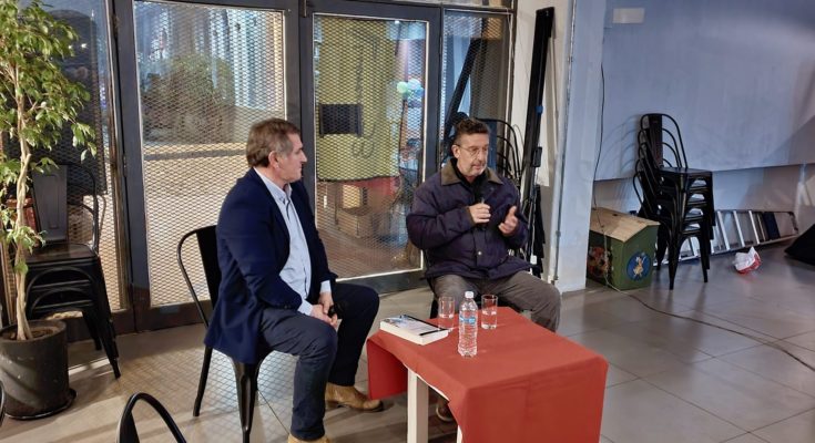 El escritor Fernando Butazzoni presentó en Salto su último libro: Nosotros los vencidos