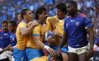 Mundial de rugby: Uruguay remontó y le ganó 36-26 a Namibia en Lyon por la cuarta fecha