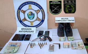 Cinco personas detenidas en cuatro allanamientos en la zona sur de la ciudad por comercialización de sustancias estupefacientes