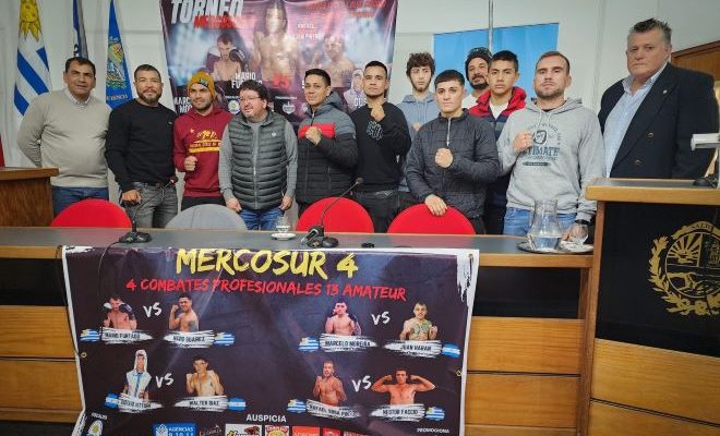 Torneo Mercosur 4: Noche de boxeo de alto nivel en Salto este viernes 15 de septiembre