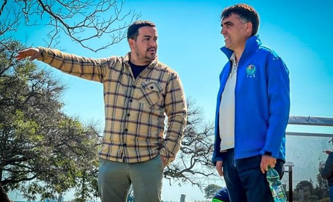 Intendencia y Municipio trabajan en mejoras de espacios públicos en Pueblo Belén Intendencia y Municipio trabajan en mejoras de espacios públicos en Pueblo Belén