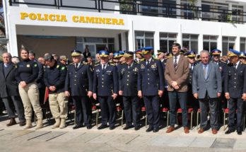 Policía Caminera celebró el 69.° aniversario de su creación