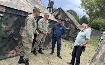 Acciones coordinadas ante la emergencia por la crecida del Río Uruguay en Salto
