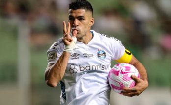 Luis Suárez aportó un gol y dos asistencias en el 4-3 de Gremio. Mastriani hizo un doblete