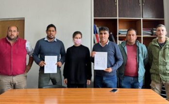 Intendencia y Adeoms ratificaron convenio colectivo ante el Ministerio de Trabajo