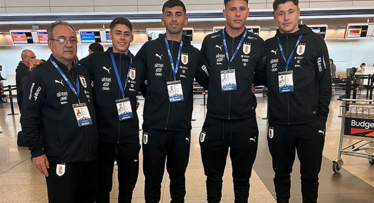 Cuatro jugadores de la Liga Salteña de Fútbol integran el plantel de la Selección Uruguaya Sub-20 que viajó a China