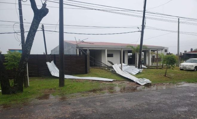 Tormenta en Salto: El CECOED realizó 25 intervenciones para atender los daños