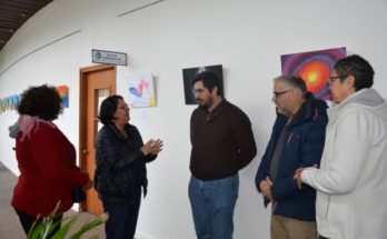 Se presentó la muestra plástica del grupo de apoyo a las mujeres con cáncer de mama «De ayer a hoy»