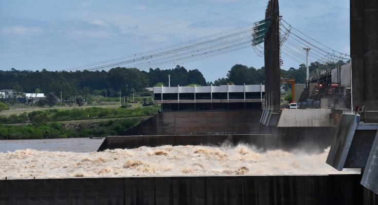 Las importantes lluvias impactarán en los niveles del río aguas abajo de la Represa