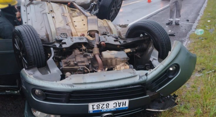 Siniestro de tránsito fatal en Ruta 3 cerca del puente Daymán Siniestro de tránsito fatal en Ruta 3 cerca del puente Daymán